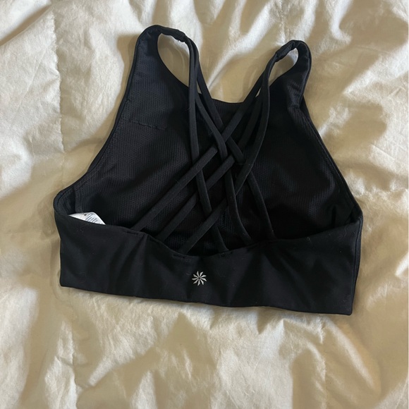 Athleta Tops - Black high next line atheta sports bra